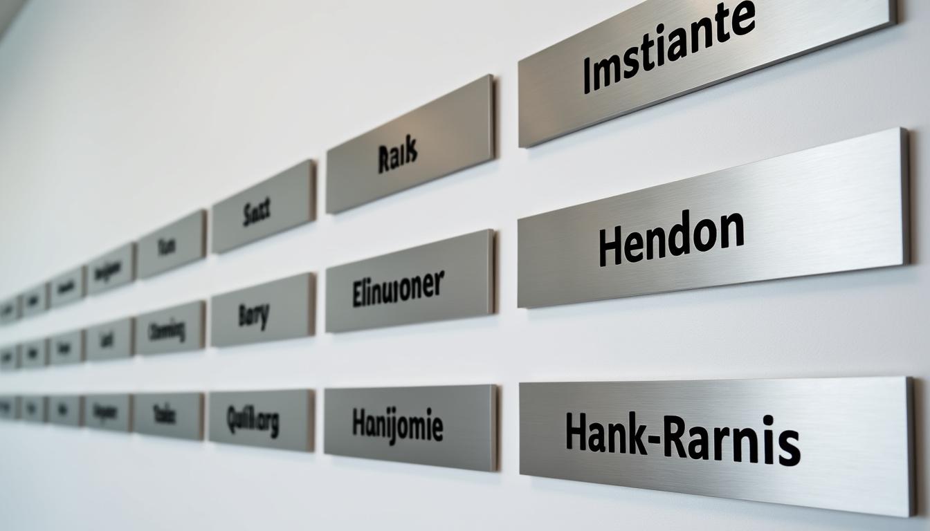 découvrez comment choisir la plaque signalétique idéale pour votre entreprise : types, matériaux, personnalisation et conseils pour une signalisation professionnelle efficace et durable.