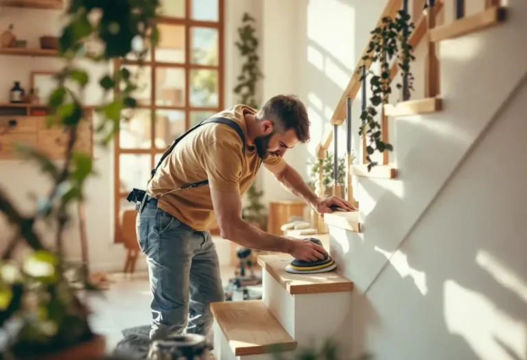 combien de temps pour poncer un escalier
