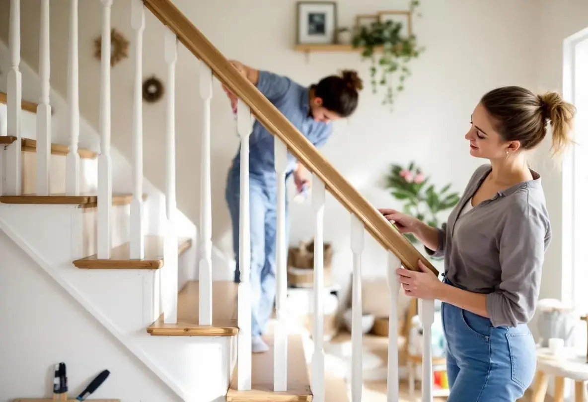 peindre les escaliers en bois