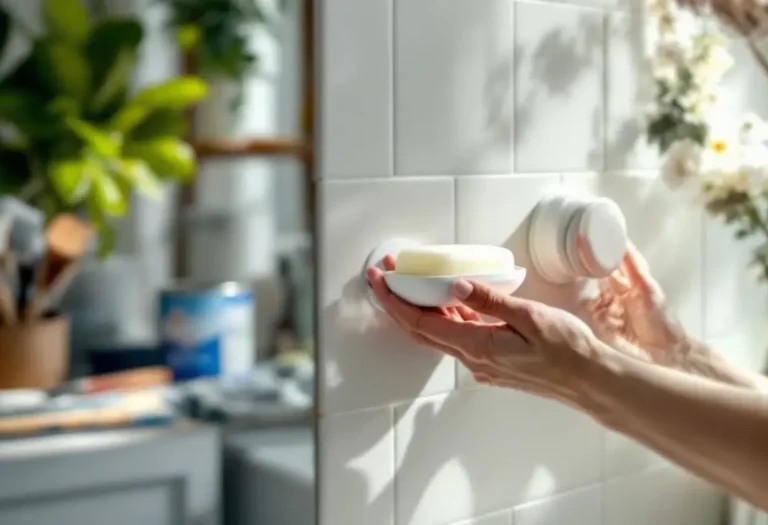 comment faire tenir une ventouse salle de bain